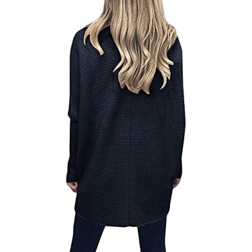 Stylish ANRABESS Women's Turtleneck Oversized Sweater