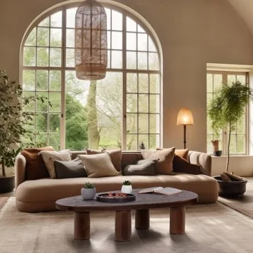 Art Deco Solid Oak Coffee Table - Meridian Beekman Collection