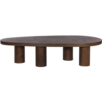 Art Deco Solid Oak Coffee Table - Meridian Beekman Collection