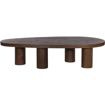 Art Deco Solid Oak Coffee Table - Meridian Beekman Collection