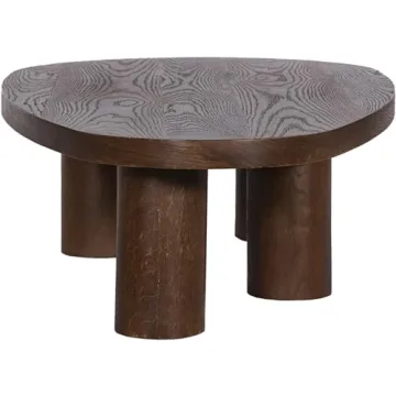 Art Deco Solid Oak Coffee Table - Meridian Beekman Collection