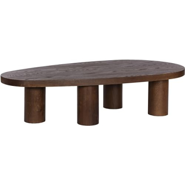 Art Deco Solid Oak Coffee Table - Meridian Beekman Collection