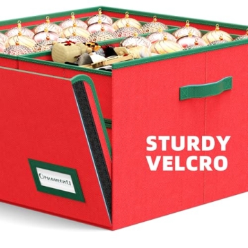 Coonoor Christmas Ornaments Storage Box Organizer Solution