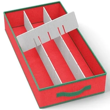 Coonoor Christmas Ornaments Storage Box Organizer Solution