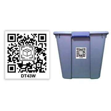 ToteScan QR Labels for Smart Organizing & Moving