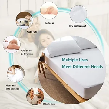 Waterproof Mattress Protector Full Size Soft Breathable Cover