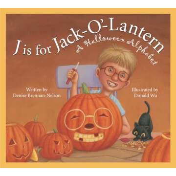 J is for Jack-O'-Lantern: A Halloween Alphabet (Holiday)