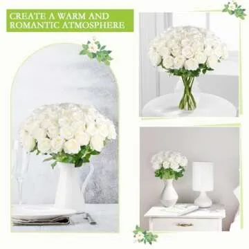 Elegant Hananona Artificial Roses for Weddings and Decor
