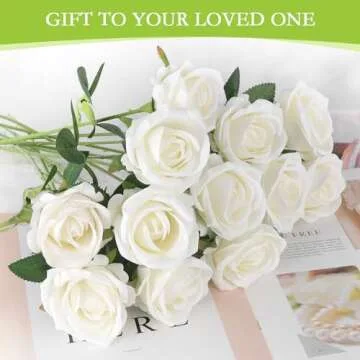 Elegant Hananona Artificial Roses for Weddings and Decor