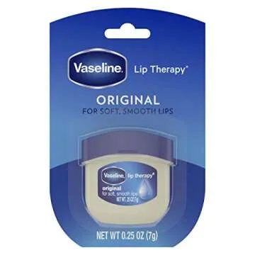 Vaseline Lip Therapy 6-Pack – Mini Lip Balm for Healing Dry Lips, Travel-Size Petroleum Jelly Lip Care, Premium Gift Set, 0.25 Oz Each