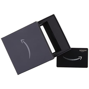 Amazon Gift Card in Elegant Black Box - Perfect Gift