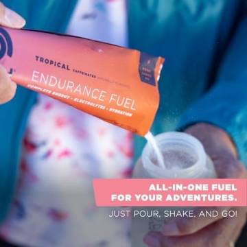 Tailwind Nutrition Endurance Fuel with Caffeine - 30 Servings of Vegan Electrolyte Drink Mix