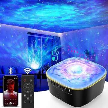 ‎JUZIHAO Star Projector Galaxy Night Light Projector - Kids Light Projector Ceiling Nebula Starry ...