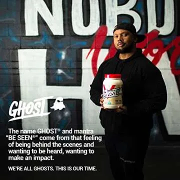 GHOST Whey Protein Powder with Marshmallow Cereal Milk Flavor
