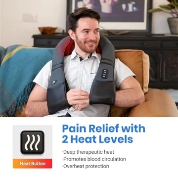 Etekcity Cordless Neck Massager with Heat Benefits