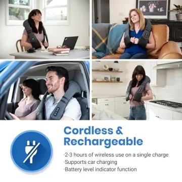 Etekcity Cordless Neck Massager with Heat Benefits