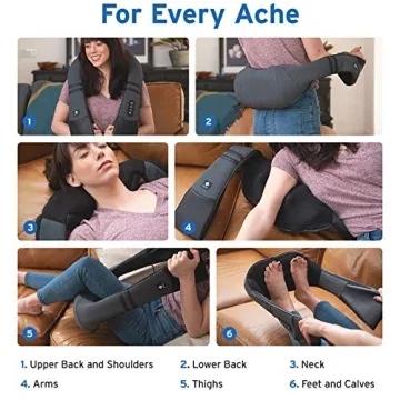 Etekcity Cordless Neck Massager with Heat Benefits