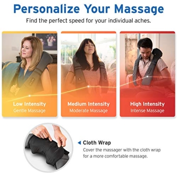 Etekcity Cordless Neck Massager with Heat Benefits