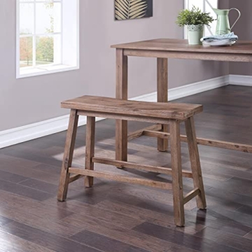 Boraam Sonoma Saddle Bench - Stylish Seating Solution