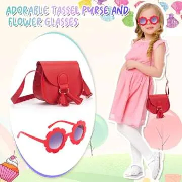 Stylish LJCTULY Girls Purse for Children 2-14 Years