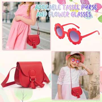 Stylish LJCTULY Girls Purse for Children 2-14 Years