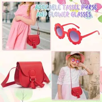 Stylish LJCTULY Girls Purse for Children 2-14 Years