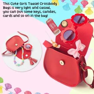 Stylish LJCTULY Girls Purse for Children 2-14 Years