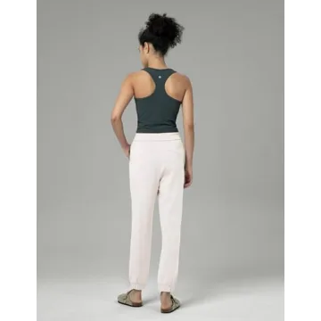 Colorfulkoala Women's Soft Modal Joggers in Pink Sude