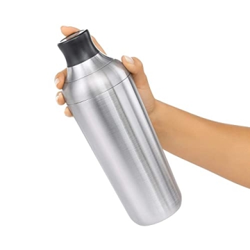 OXO Steel Single Wall Cocktail Shaker for Home Bars