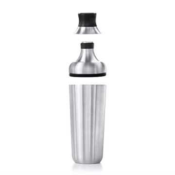 OXO Steel Single Wall Cocktail Shaker for Home Bars