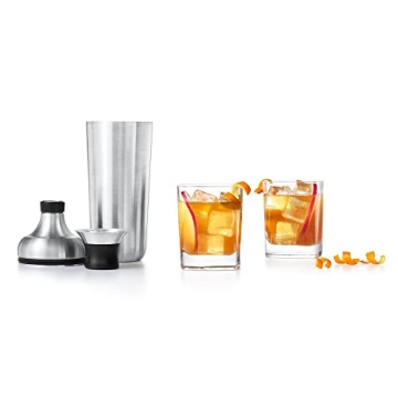 OXO Steel Single Wall Cocktail Shaker for Home Bars