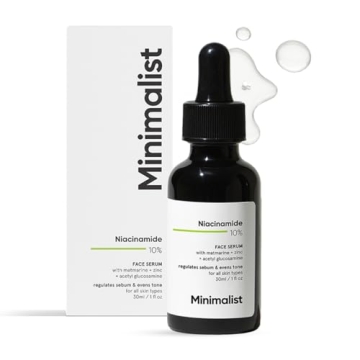 Minimalist 10% Niacinamide Face Serum for Acne Control & Oil Balancing with Zinc | Pore Minimizer fo...