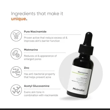 Minimalist 10% Niacinamide Face Serum for Acne & Oil Control