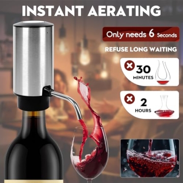 Electric Wine Aerator Pourer Instant Wine Oxidation
