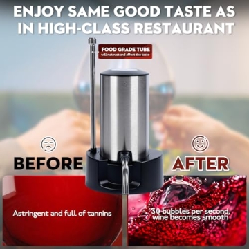 Electric Wine Aerator Pourer Instant Wine Oxidation