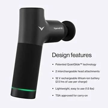 Hypervolt GO Deep Tissue Massage Gun for Pain Relief
