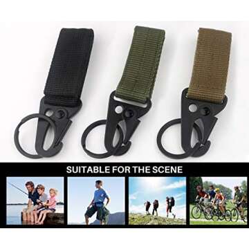 Edapter Tactical Gear Clip for Outdoor and Daily Use