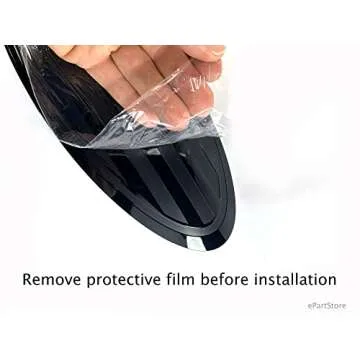 5 inch Overlay Tailgate Metal Emblem Compatible with Ford Bronco Sport (Black, 5")