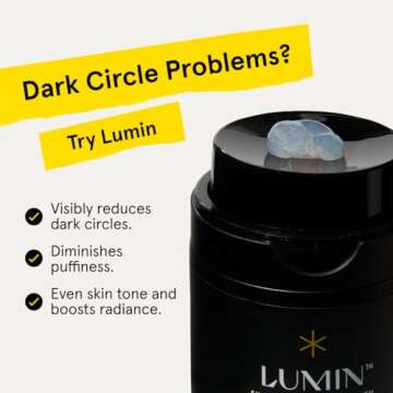 Lumin Men's Dark Circle Defense Balm - Anti-Aging Eye Cream
