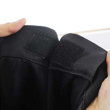 DREAM ART Anywhere Portable Blackout Curtain/Adjustable Blackout Shades/Temporary Blackout Blinds with Suction Cups for Nursery,Children Kids Bedroom or Travel Use,Black,1 pc W51xL71Inch(130X180cm)