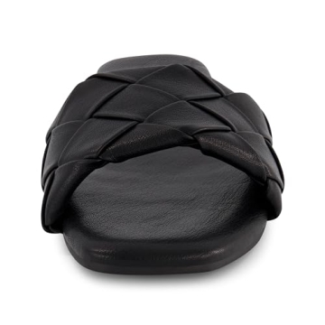 CUSHIONAIRE Stylish Vegan Sandals with Memory Foam Comfort