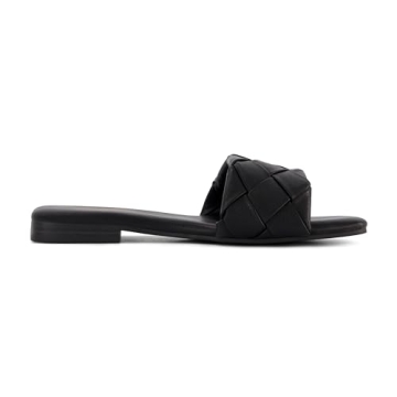CUSHIONAIRE Stylish Vegan Sandals with Memory Foam Comfort