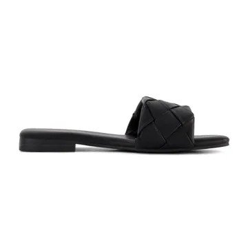 CUSHIONAIRE Stylish Vegan Sandals with Memory Foam Comfort