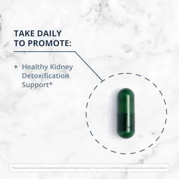 Metagenics Renagen DTX - Healthy Kidney Detoxification* - for Heart Health* - with Vitamin B6, Folate, Vitamin B12 & Cordyceps - Nutritional Supplement - Non-GMO - Gluten-Free - 60 Capsules