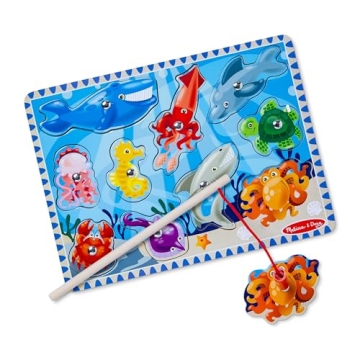 Melissa & Doug Magnetic Fishing Game for Kids