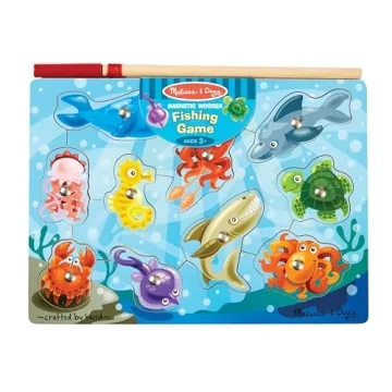 Melissa & Doug Magnetic Fishing Game for Kids
