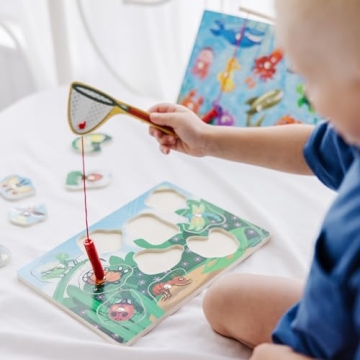 Melissa & Doug Magnetic Fishing Game for Kids