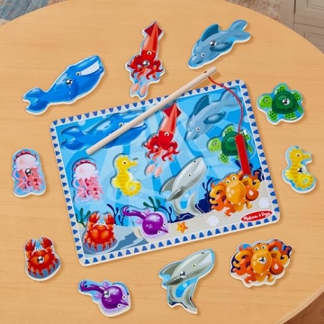 Melissa & Doug Magnetic Fishing Game for Kids