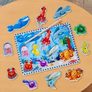 Melissa & Doug Magnetic Fishing Game for Kids