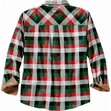 Men's Buck Camp Flannel Shirt - Legendary Whitetails